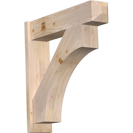 Ekena Millwork Westlake Smooth Craftsman Outlooker, Douglas Fir, 7 1/2"W x 32"D x 32"H OUT08X32X32WTL04SDF